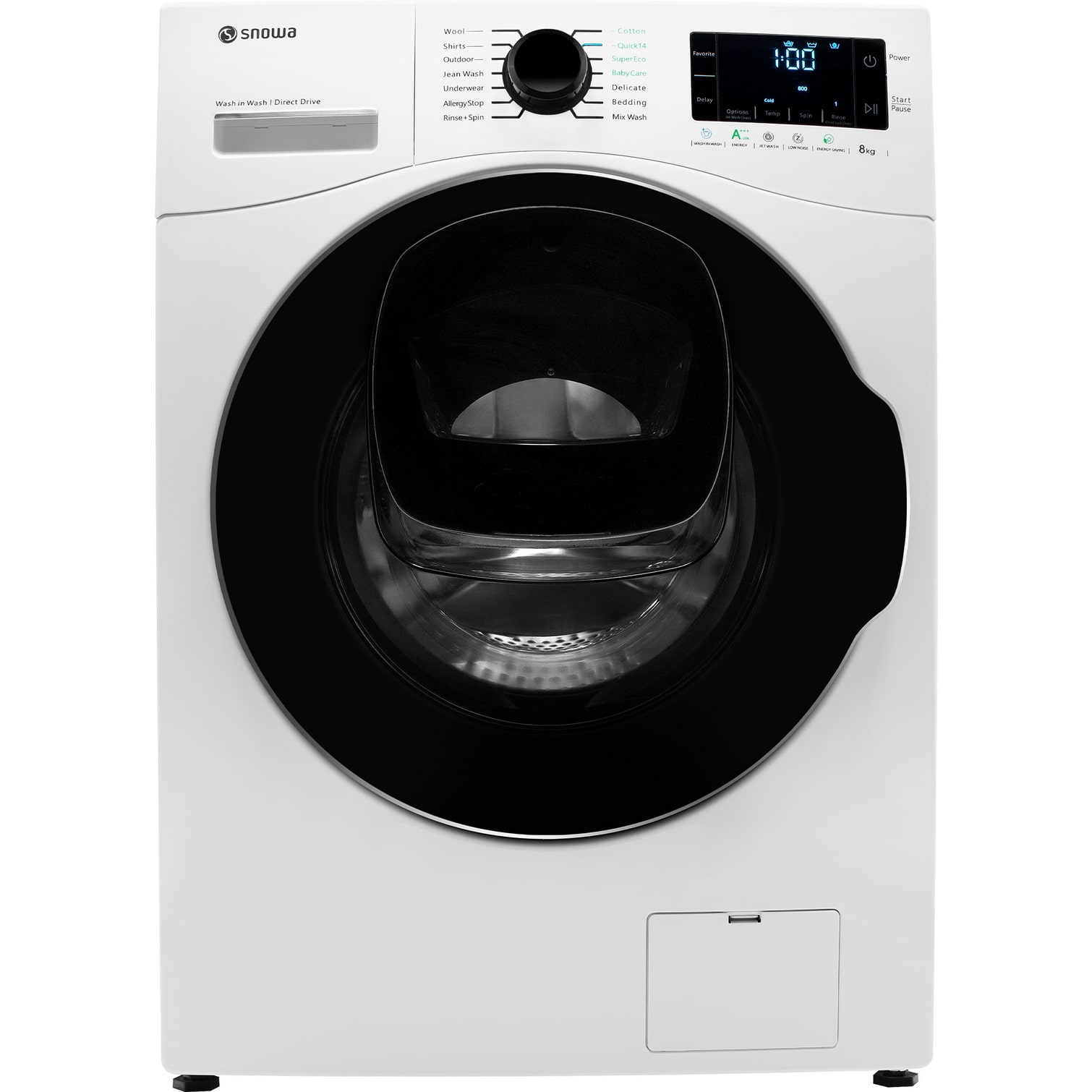 تصویر  لباسشویی اسنوا swm-84606