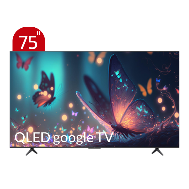 تصویر  اينچ تي ال ای دی tcl 75مدل c655